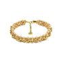 Golden Armband mit Kristallperlen von Perlenmieze - zeitlose Eleganz