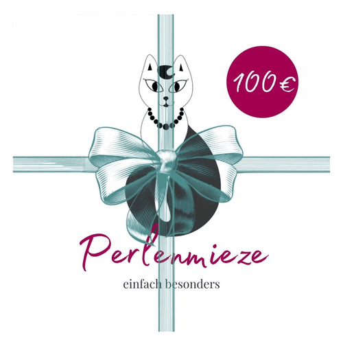 100,00 € Gutschein Geschenkgutschein Perlenmieze 