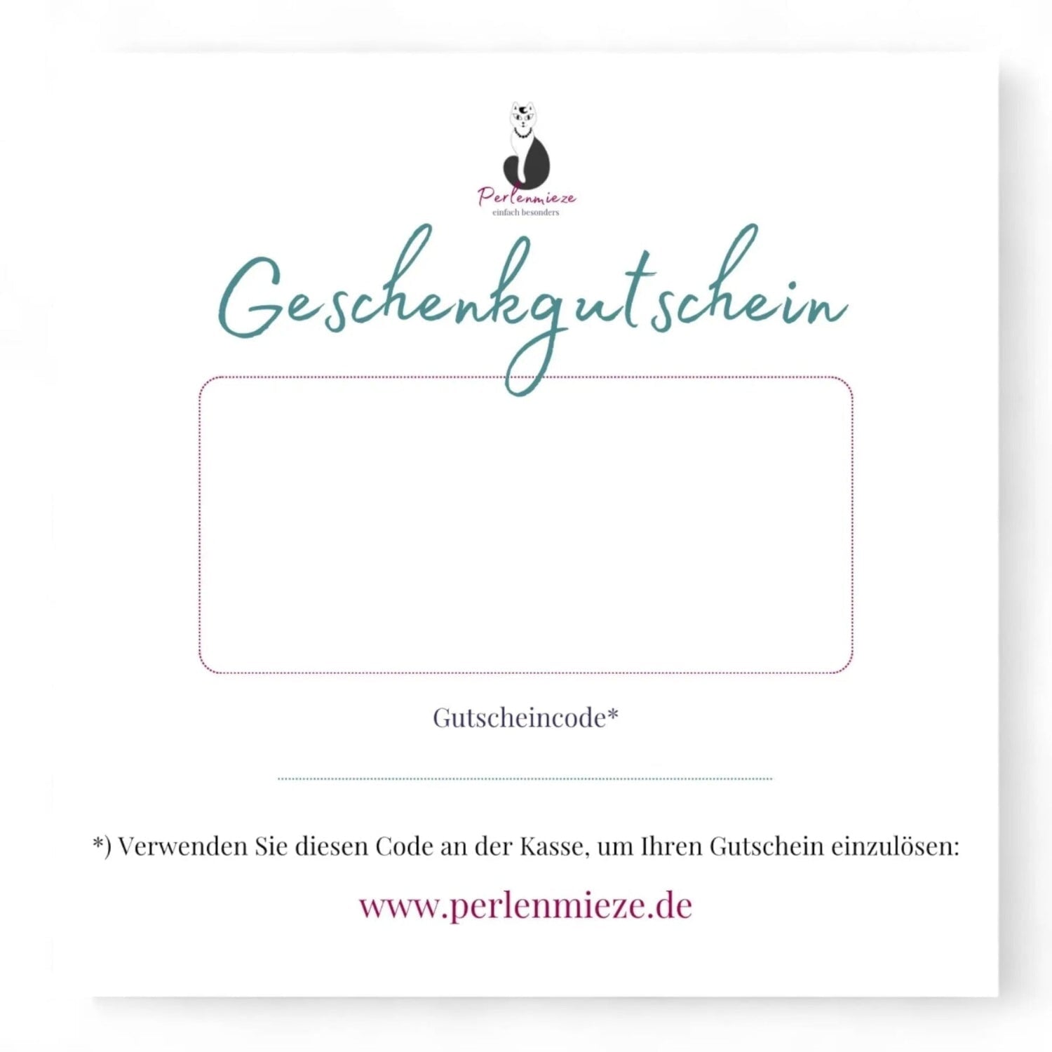 100,00 € Gutschein Perlenmieze Geschenkgutschein Perlenmieze 