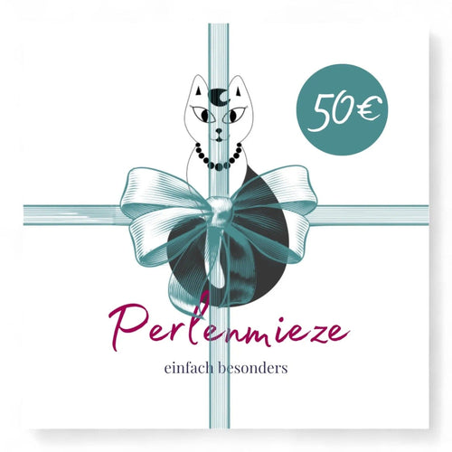 50,00 € Gutschein Geschenkgutschein Perlenmieze 