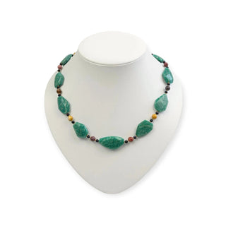 Amazonit Kette Damen - Perlenmieze