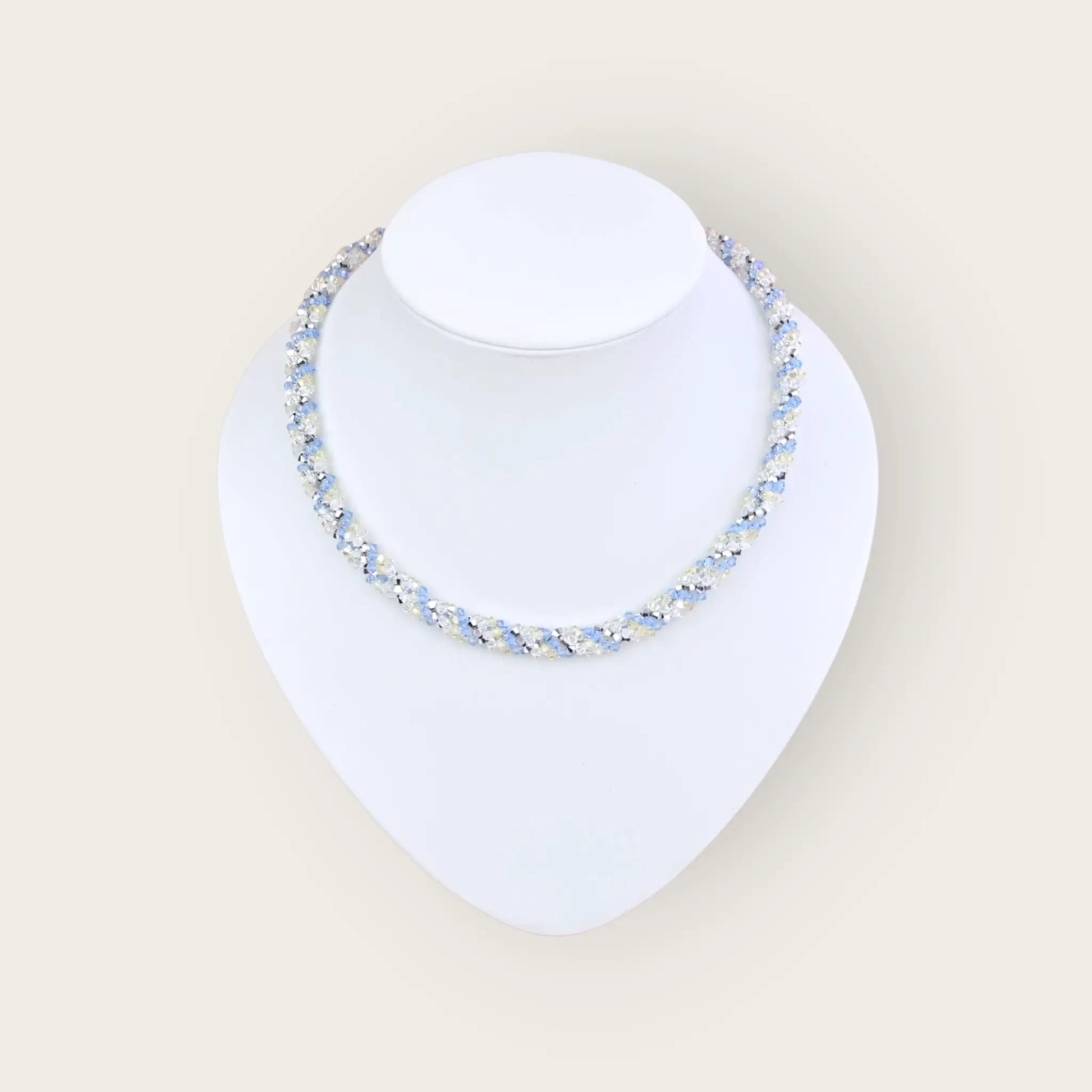 Abendkleid kette mit kristallen - anja alsdorf