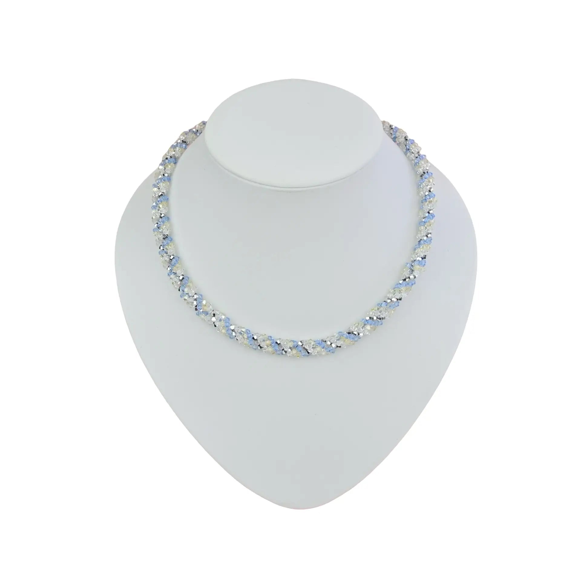 Abendkleid Kette mit Kristallen - Perlenmieze