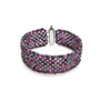 Armband Rubin Sapphire Perlenmieze