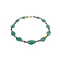 Elegante Amazonit Kette Für Damen Mit Mookait & Blaufluss - Unikat Schmuckstück Mit Magnetschloss Halskette Perlenmieze