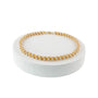Elegante Damen Perlenkette Halskette Perlenmieze
