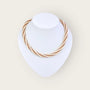Elegante halskette für damen mit kristallen - perlenmieze