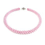 Elegante kette aus kristallperlen - anja alsdorf