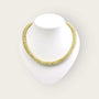 Elegante peridot kette in netzoptik - anja alsdorf