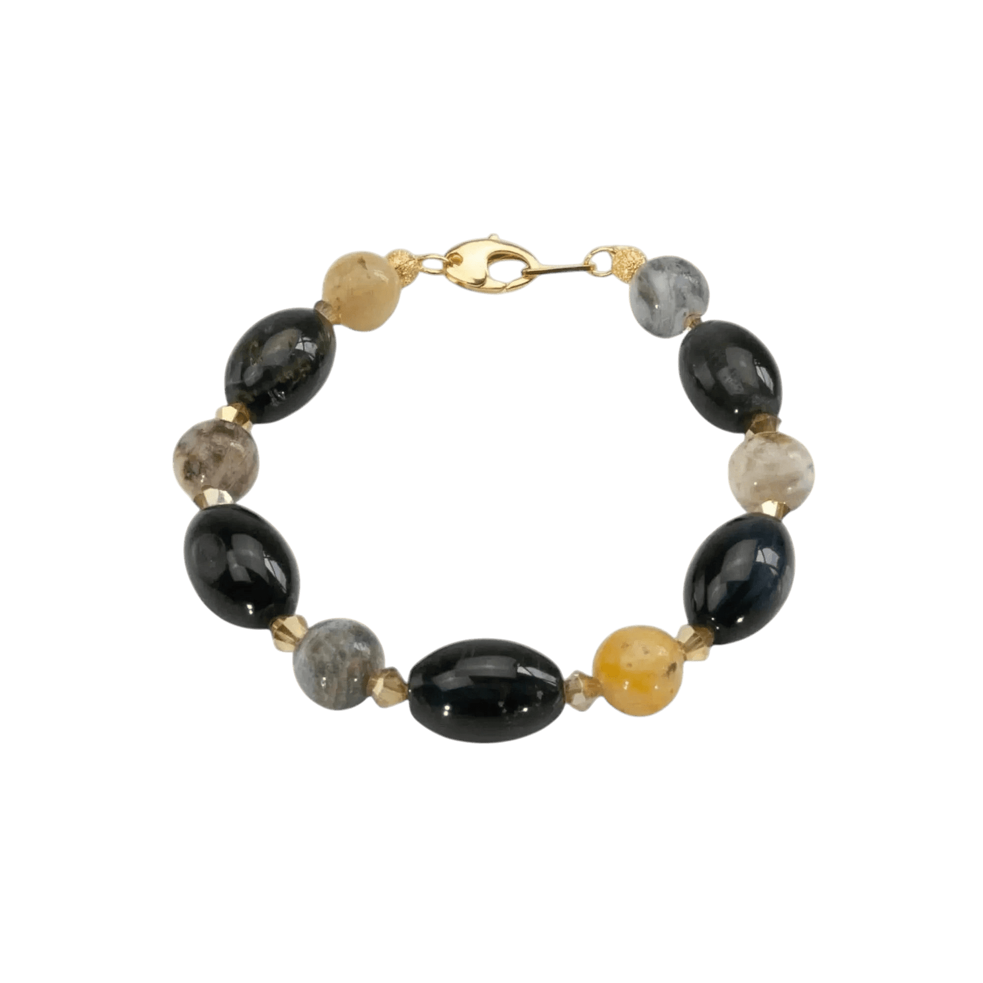 Falkenauge Kette mit Armband Halskette Perlenmieze 