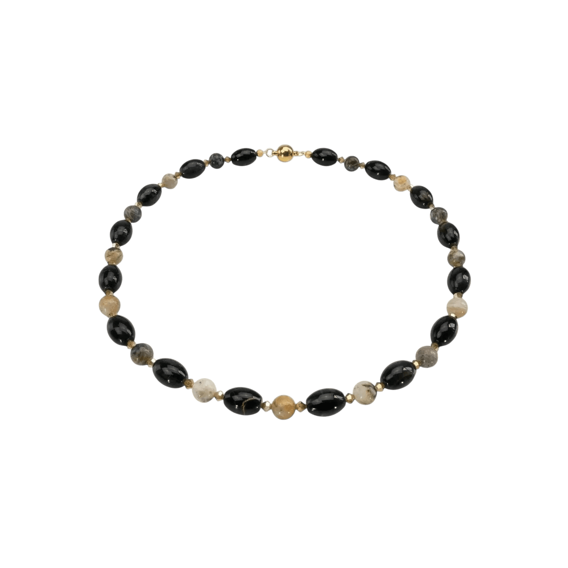 Falkenauge Kette mit Armband Halskette Perlenmieze 