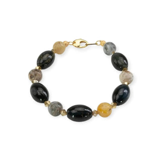 Falkenauge Kette und Armband Set - Perlenmieze