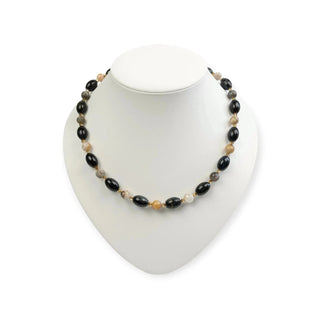 Falkenauge Kette und Armband Set - Perlenmieze