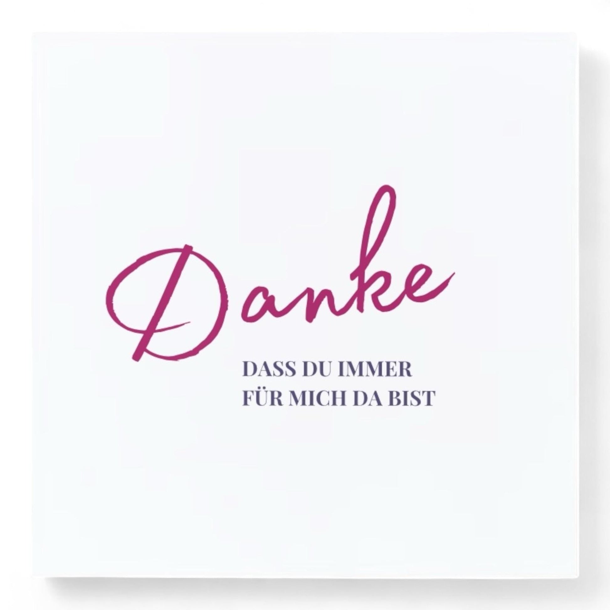 Grußkarte "Danke" - Perlenmieze