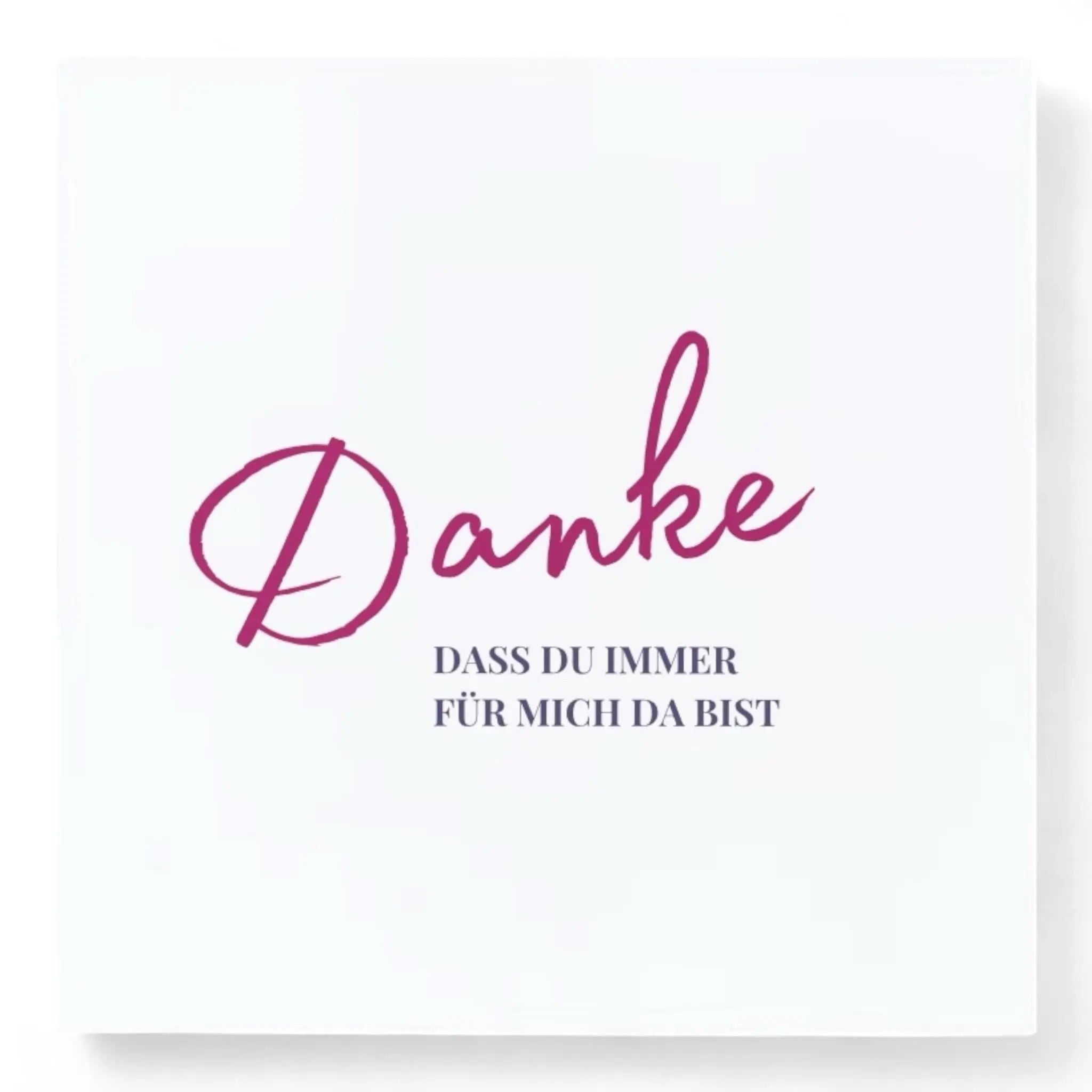 Grußkarte ’danke’ - perlenmieze