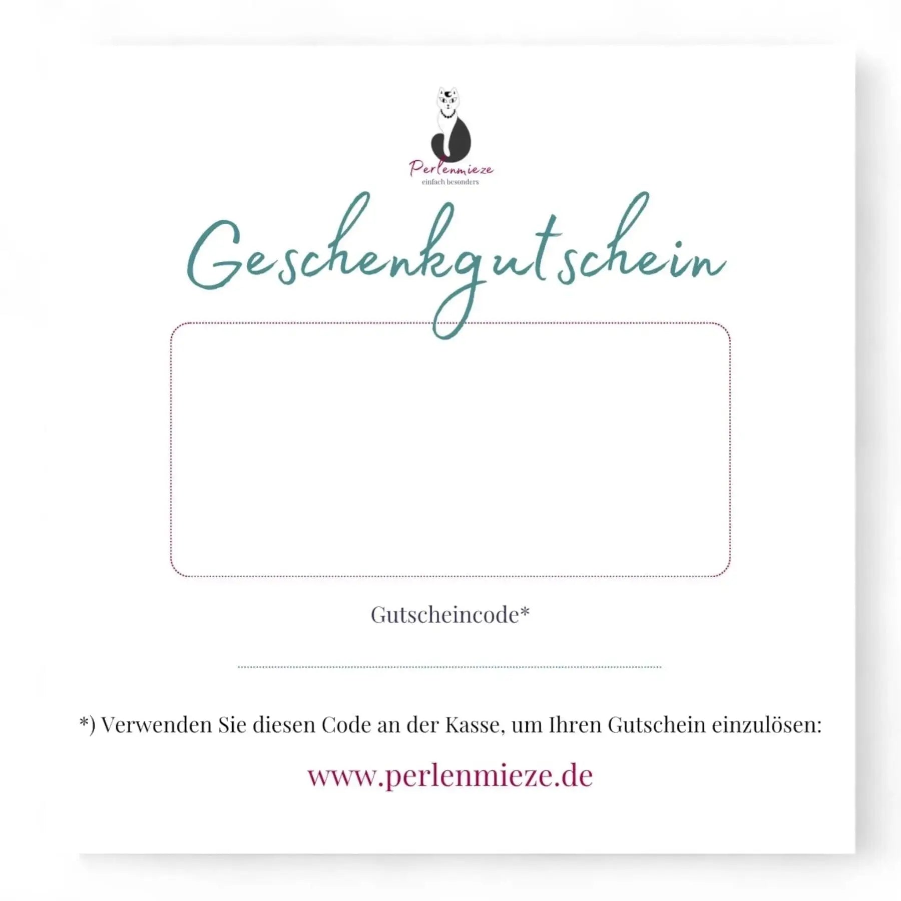 Gutschein - perlenmieze
