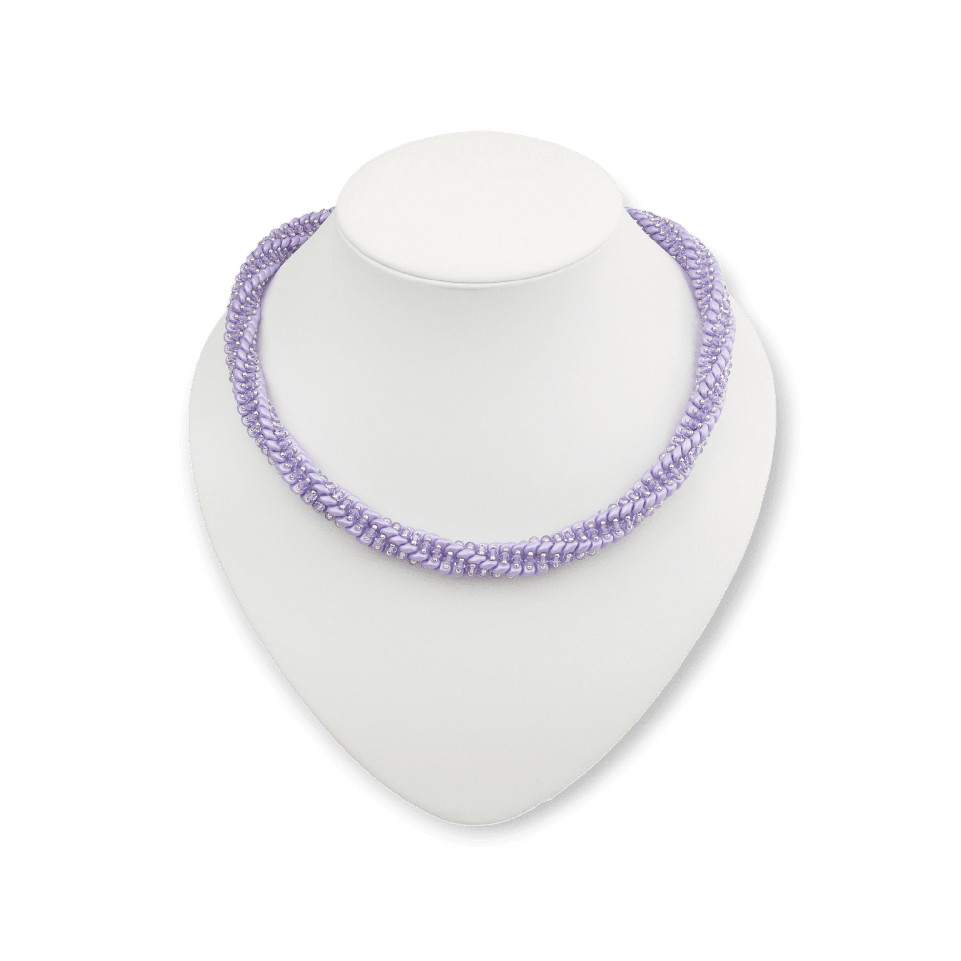 Halskette für Damen modern elegant Halskette Perlenmieze 
