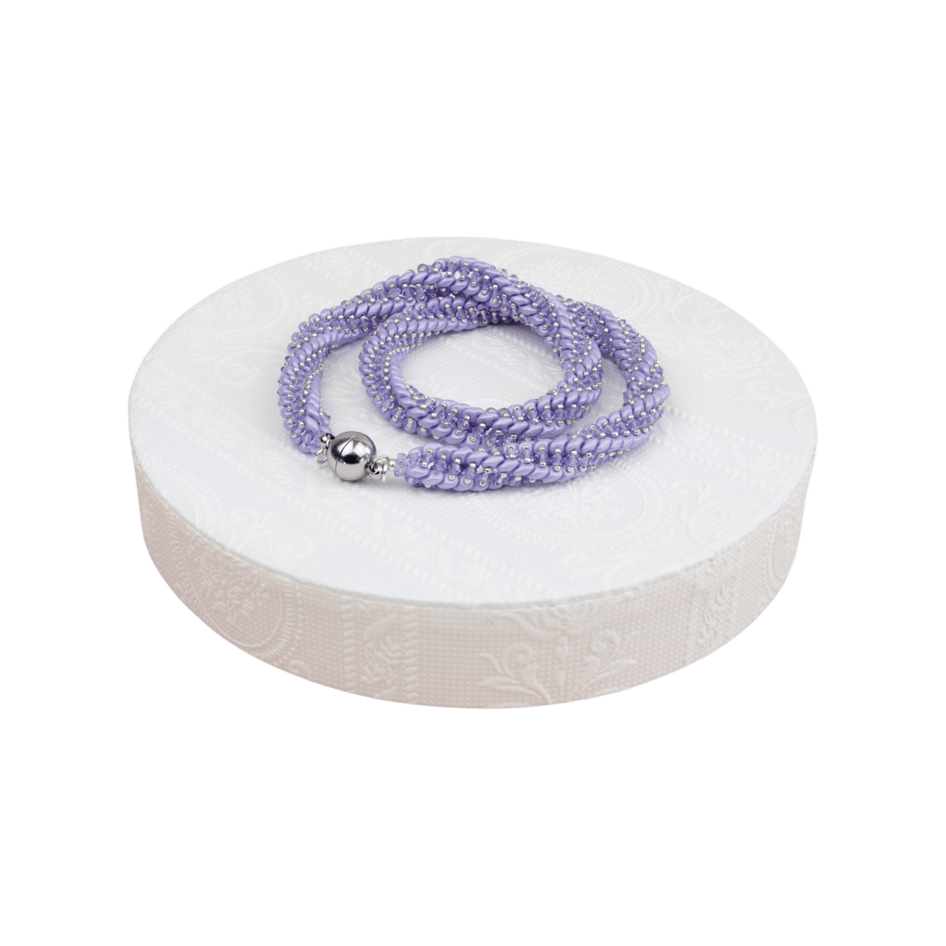 Halskette für Damen modern elegant Halskette Perlenmieze 