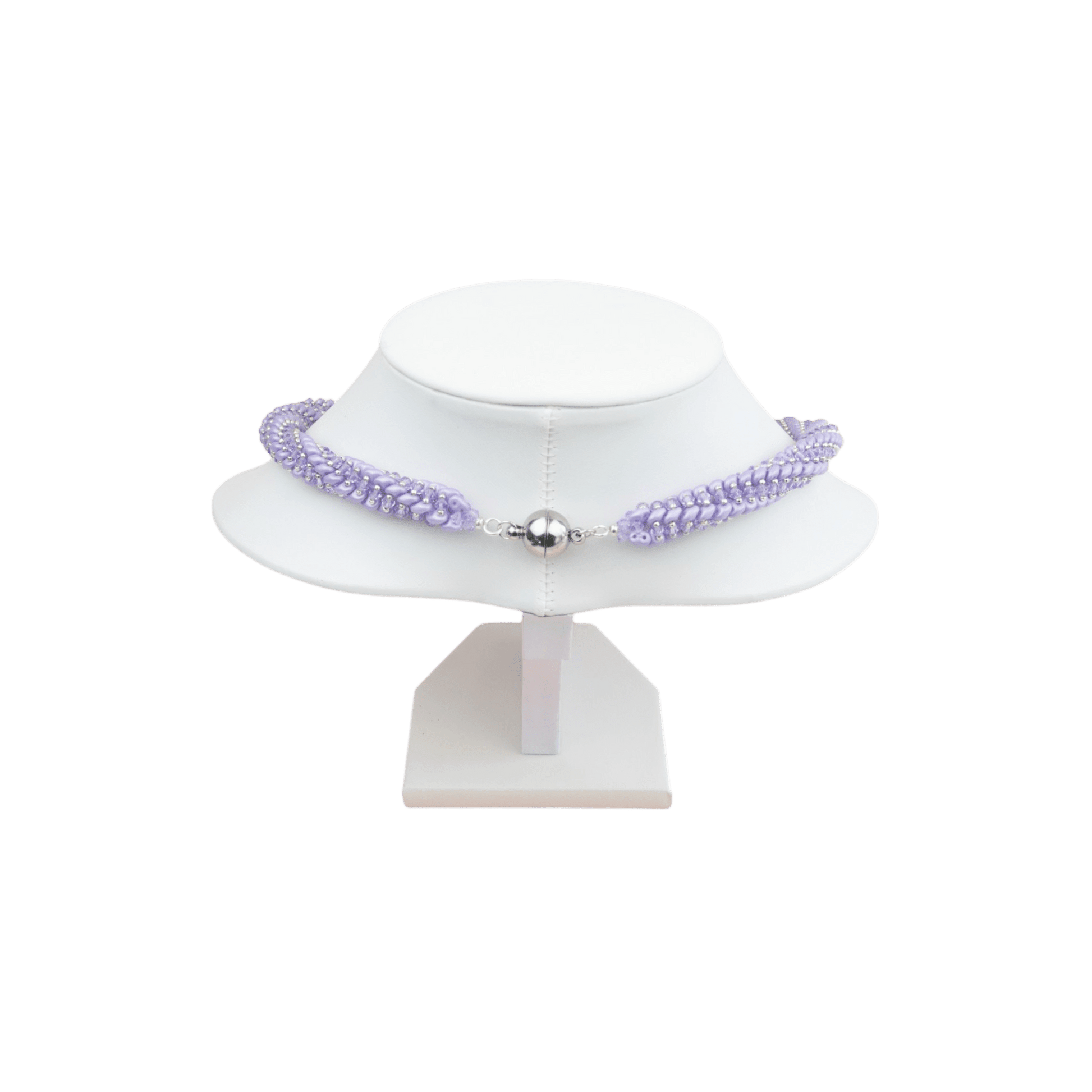 Halskette für Damen modern elegant Halskette Perlenmieze 