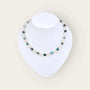 Kette und armband rosenquarz mit jade - perlenmieze