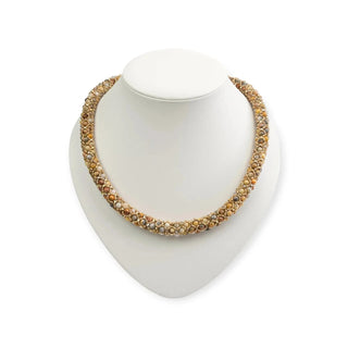 Stein Kette Crazy Lace Achat - Perlenmieze