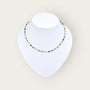 Turmalin kette mit crystal perlen - perlenmieze